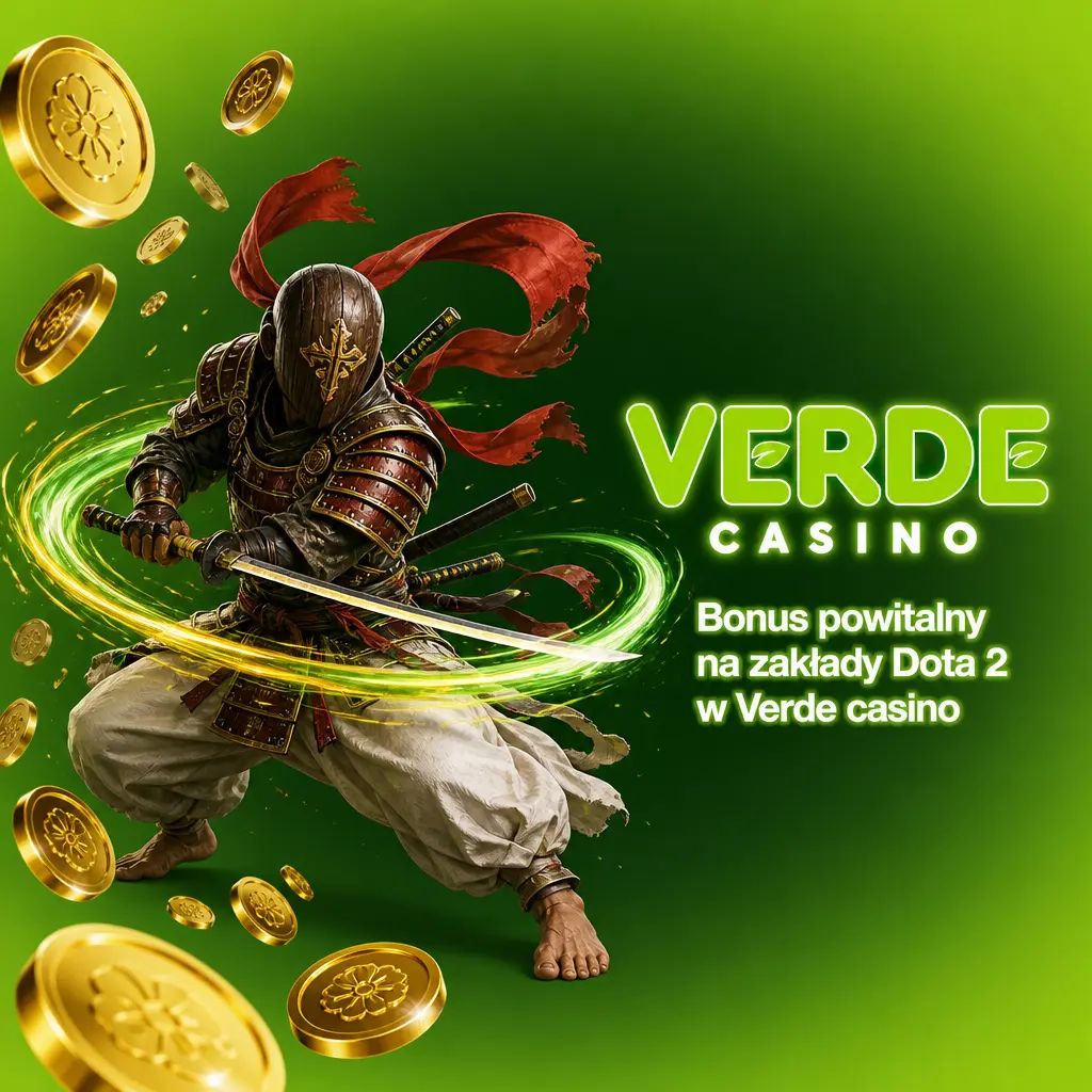 Bonus powitalny 5000 PLN + 220 free spinów na zakłady Dota 2 w Verde Casino po rejestracji konta