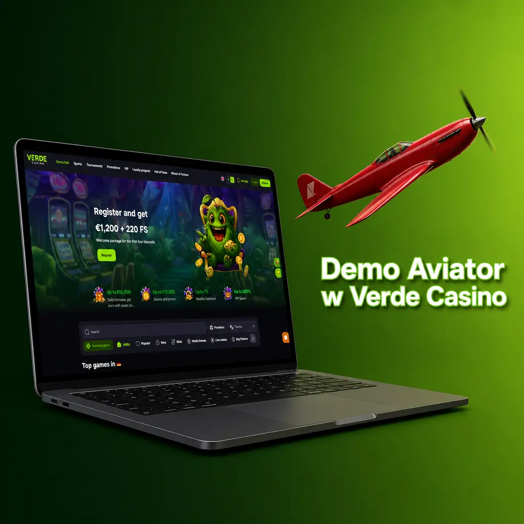 Demo gry Aviator w Verde Casino – wirtualne zakłady, mnożnik, Auto Bet i historia rund bez ryzyka finansowego