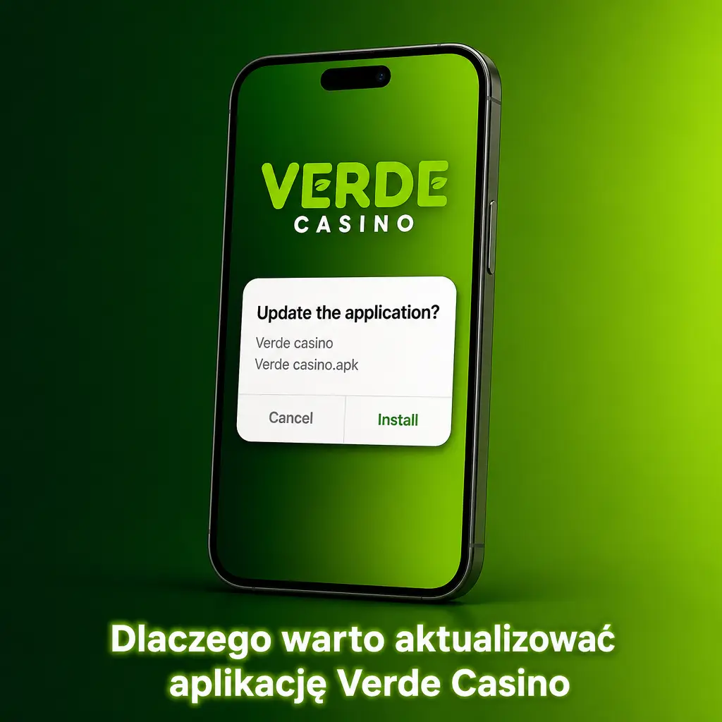 Aktualizacja aplikacji Verde Casino poprawia bezpieczeństwo, szybkość działania i dostęp do promocji oraz turniejów slotowych.