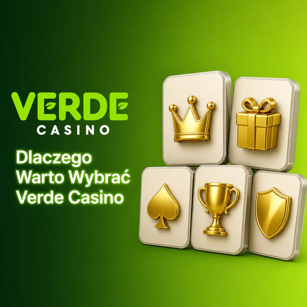Verde Casino: ponad 4000 gier, szybkie wypłaty, program VIP i polskojęzyczne wsparcie 24/7 dla graczy.