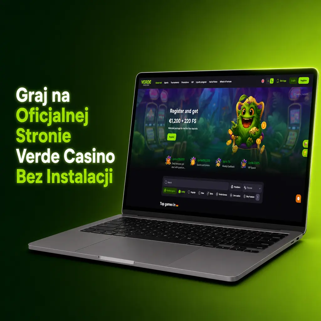 Graj w Verde Casino online bez instalacji – automaty, gry na żywo i zakłady sportowe w przeglądarce