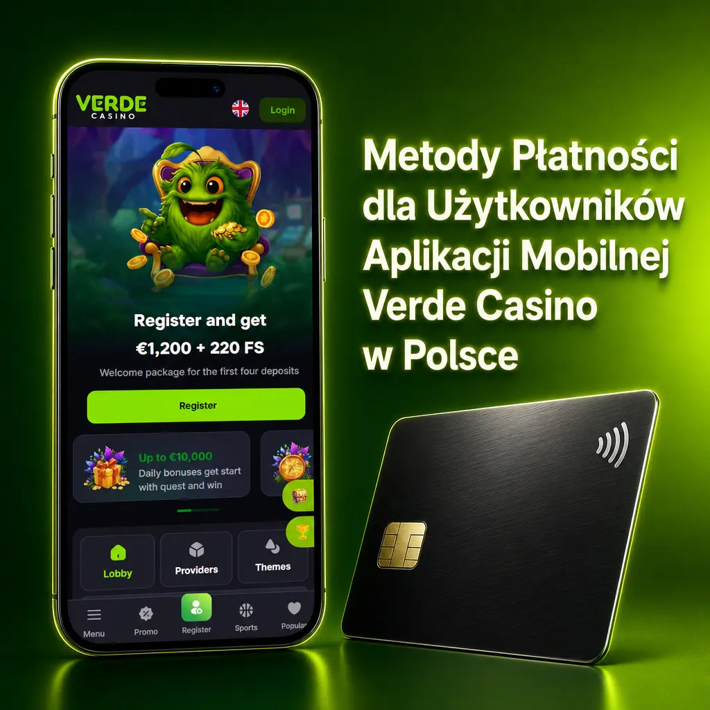Tabela limitów metod płatności w aplikacji Verde Casino PWA dla graczy z Polski w walucie PLN