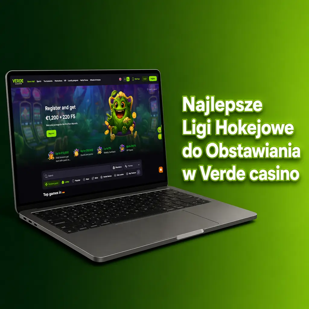 Najlepsze ligi hokejowe do obstawiania w Verde Casino: NHL, KHL, PHL, Czeska Extraliga, SHL, Liiga i DEL