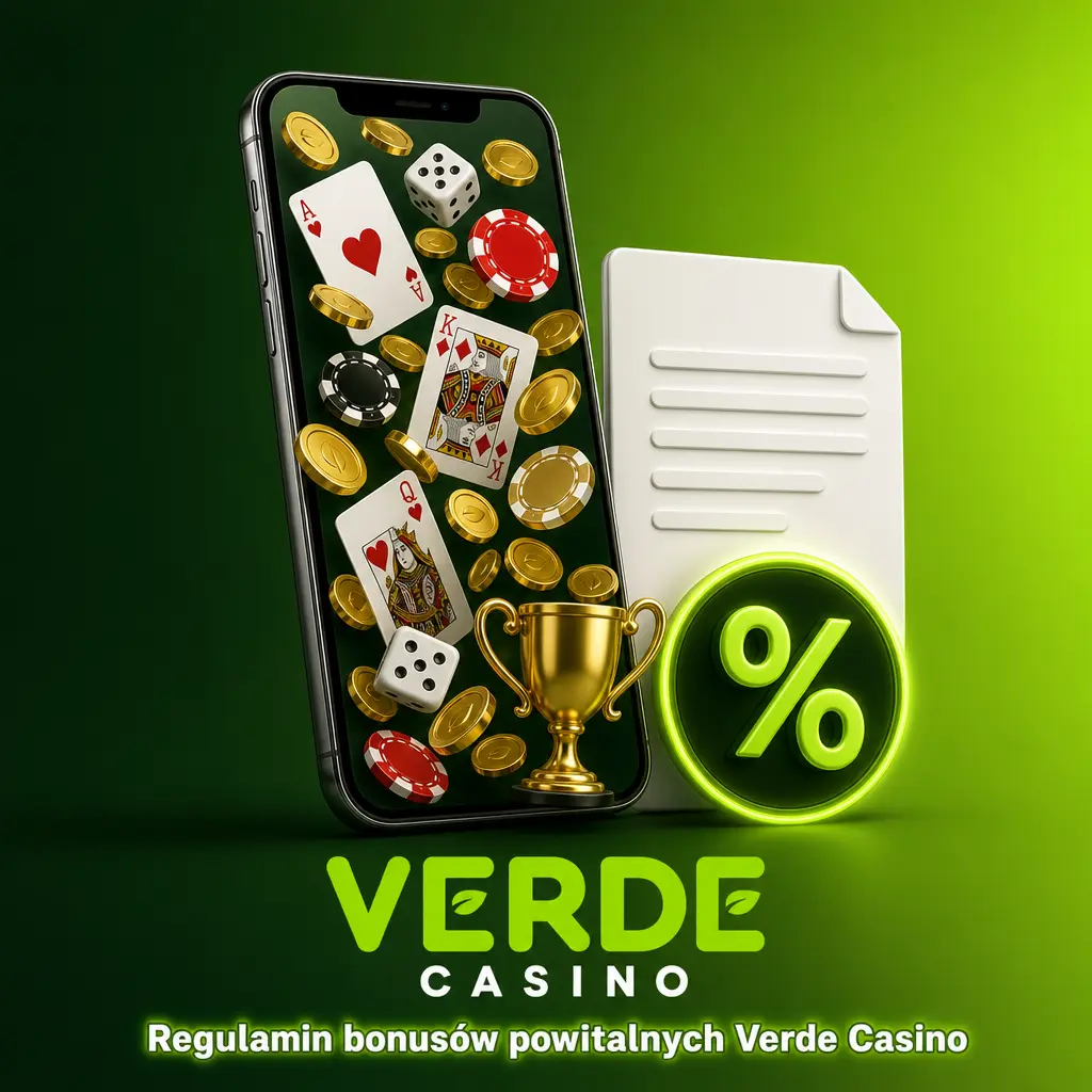 Regulamin bonusu powitalnego Verde Casino – warunki depozytu, obrotu x40 i zasady aktywacji oferty dla graczy