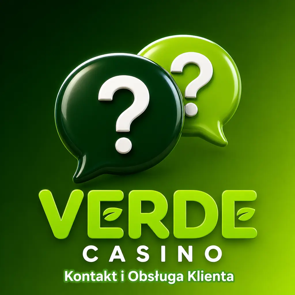 Obsługa klienta Verde Casino – czat na żywo, e-mail wsparcia, formularz kontaktowy i sekcja FAQ dostępne 24/7