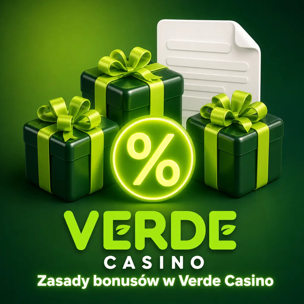 Zasady bonusów w Verde Casino: wymogi obrotu x35, minimalny depozyt 40 PLN, limity zakładów i zasady free spinów.